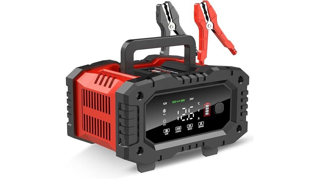 20a 12v 24v battery charger