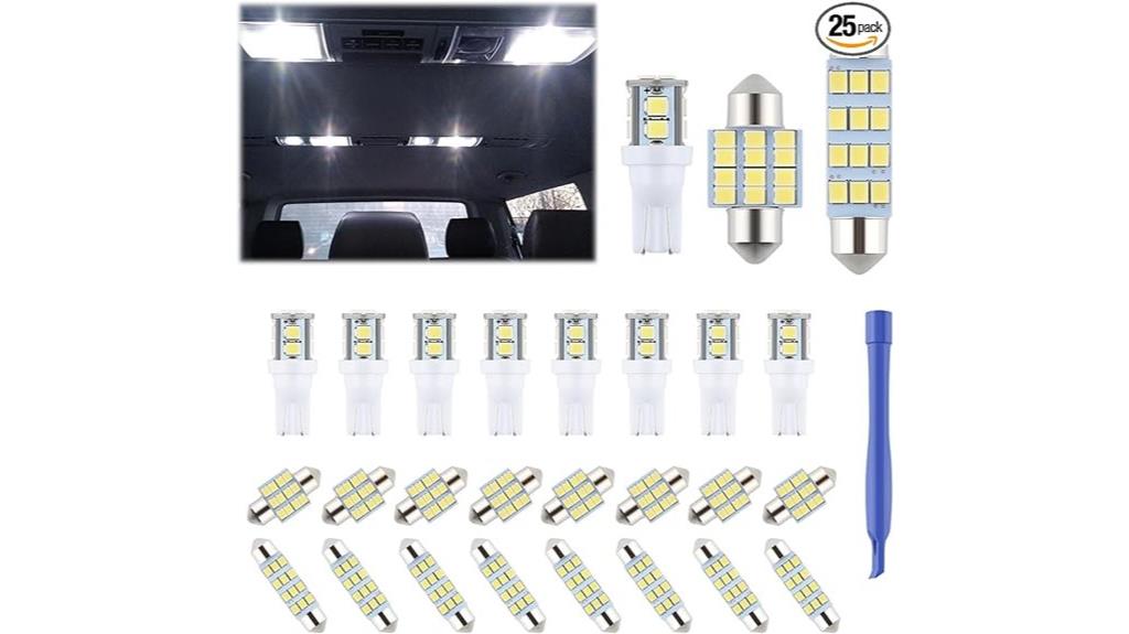 24 piece led bulb kit