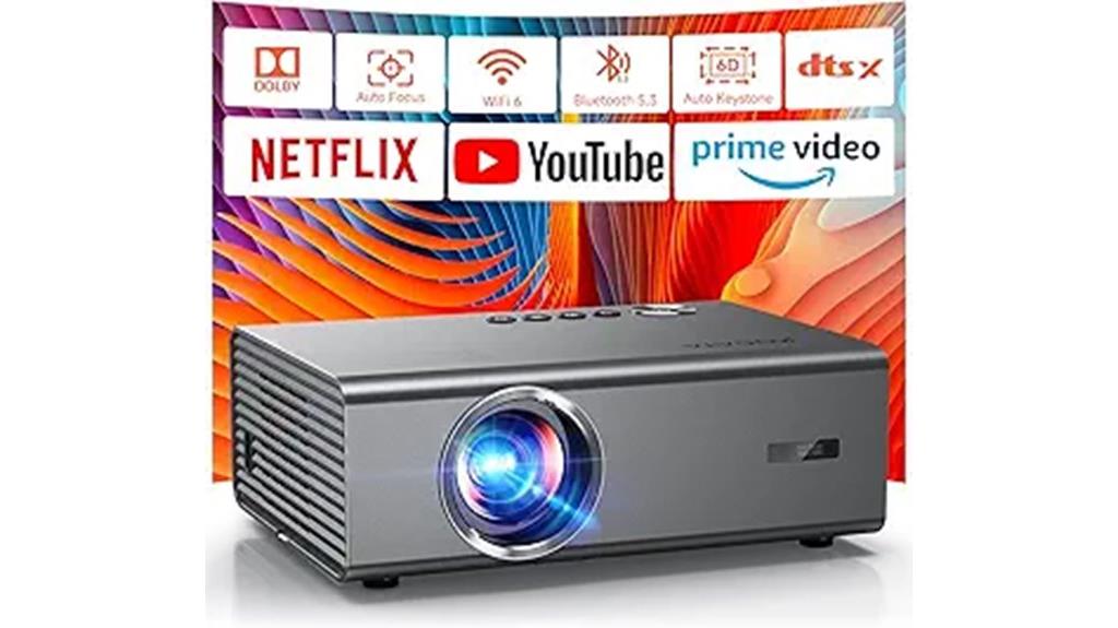 4k wifi smart projector