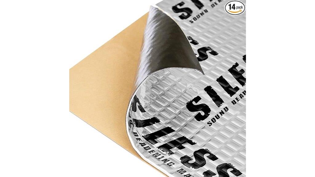 80 mil car soundproofing mat