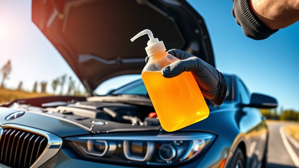 add coolant if needed