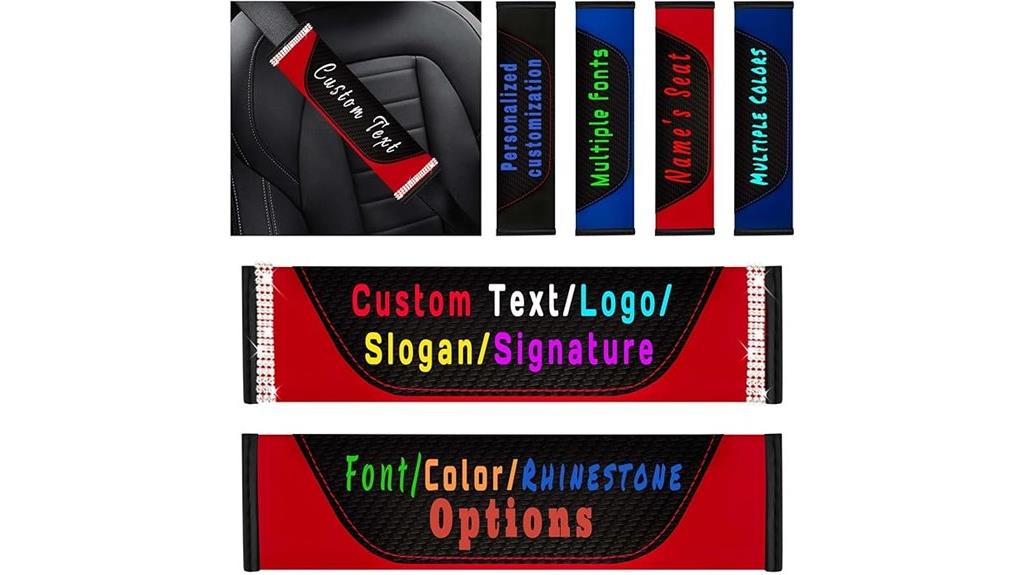 adjustable kids adults seat belt cover