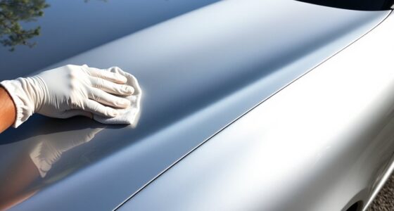 apply wax evenly thoroughly