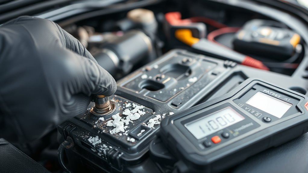 battery maintenance and inspection