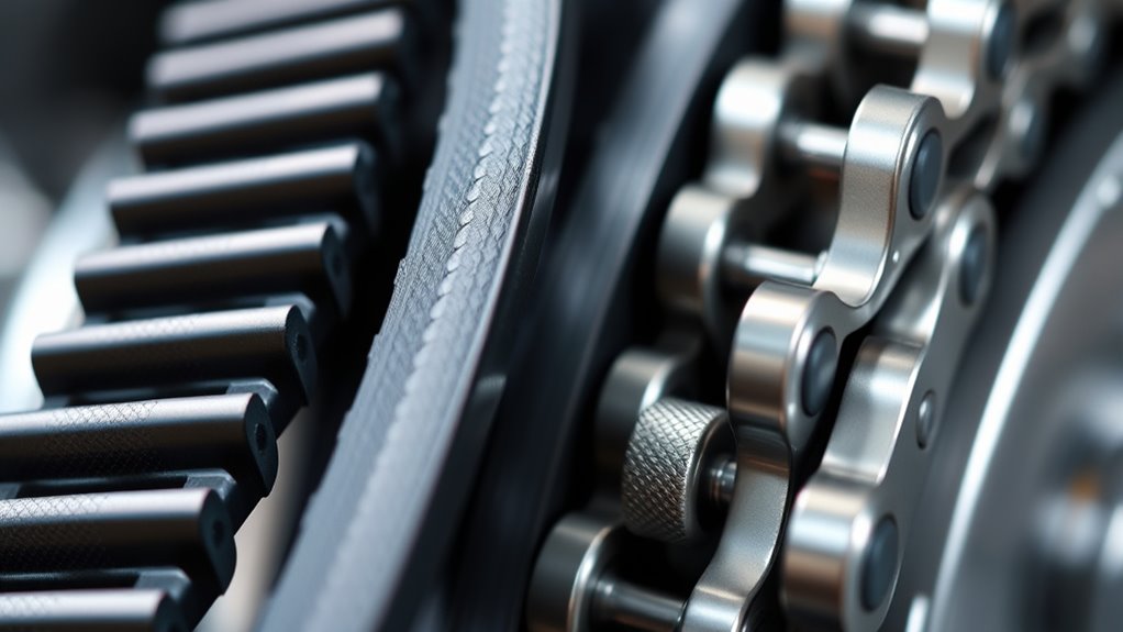 belt vs chain maintenance
