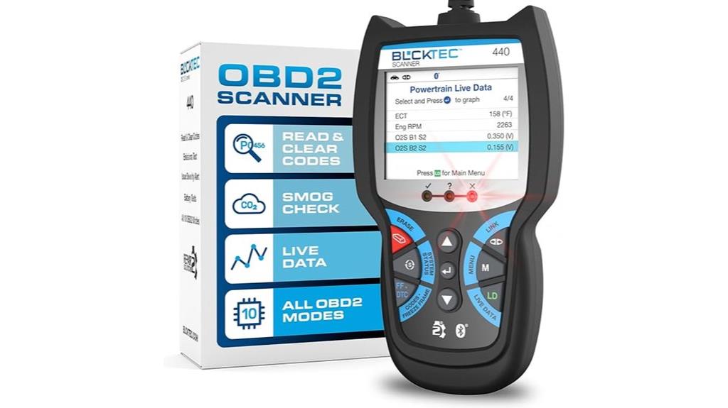 bluetooth obd2 diagnostic scanner