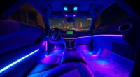 car interior ambient lighting