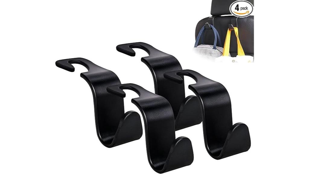 car seat hook set