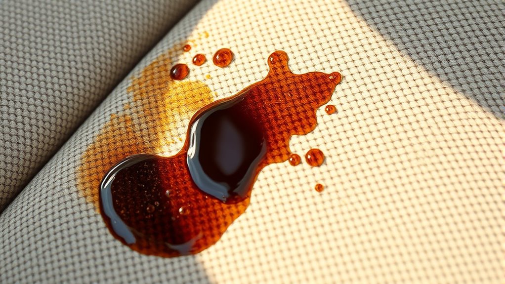 car seat stain removal