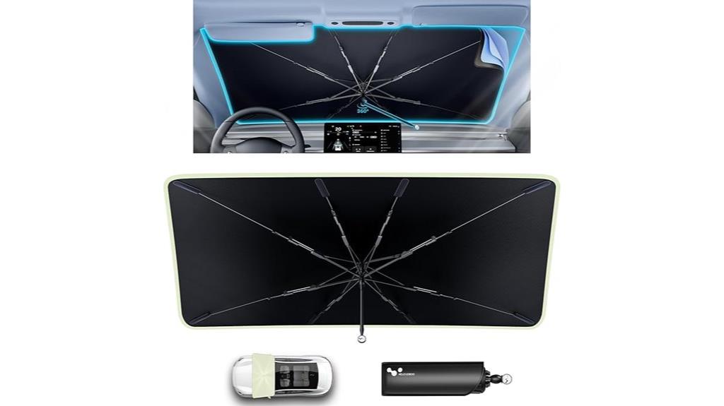 car sun shade umbrella