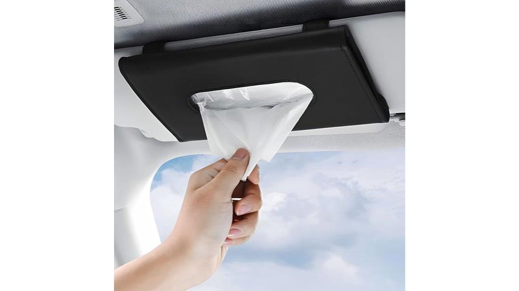 car tissue holder mount