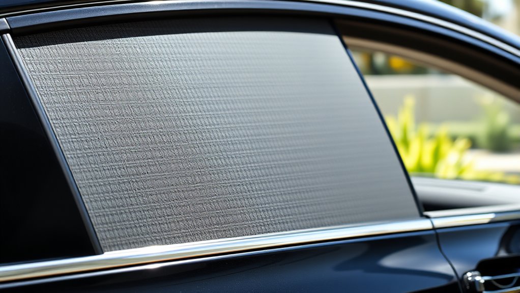 car window sun shade options