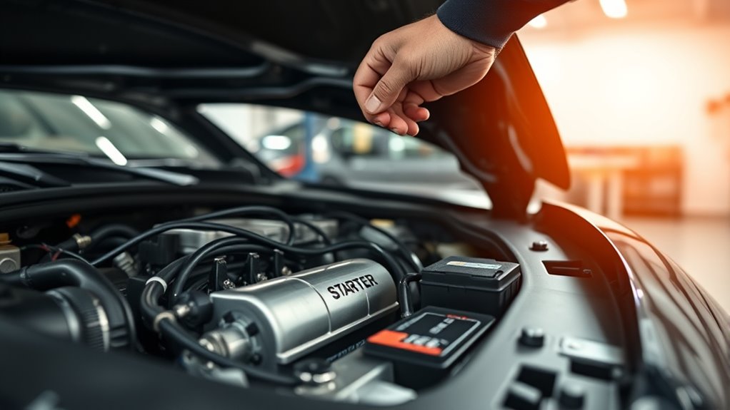 check starter relay connections