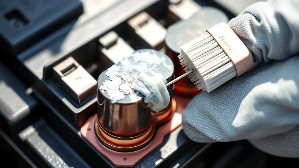 clean and prevent battery corrosion