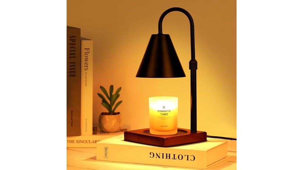 dimmable modern candle warmer