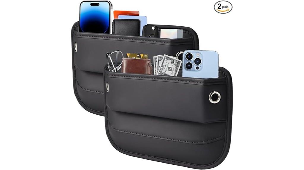 dual car seat gap fillers