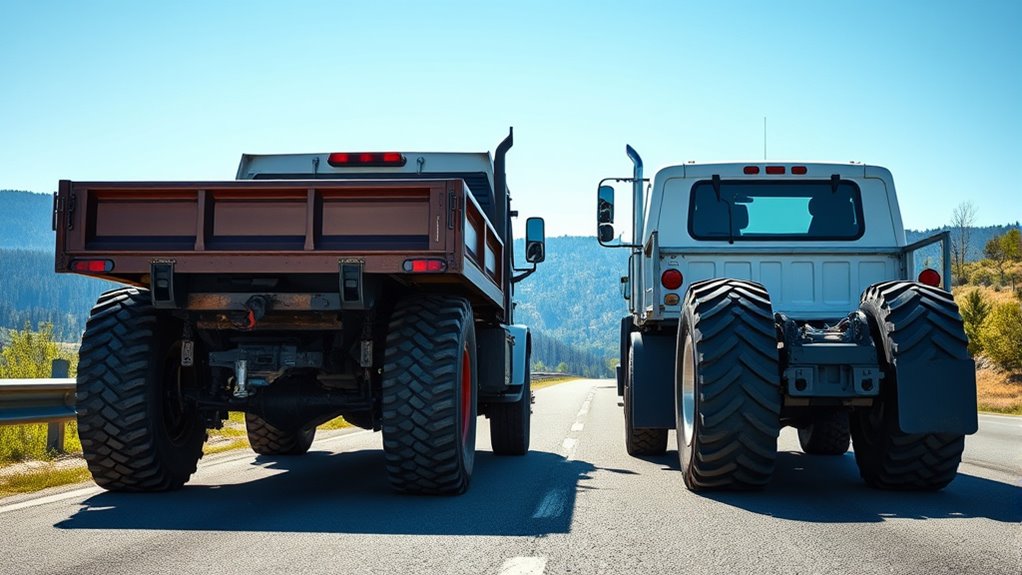 dually vs single rear