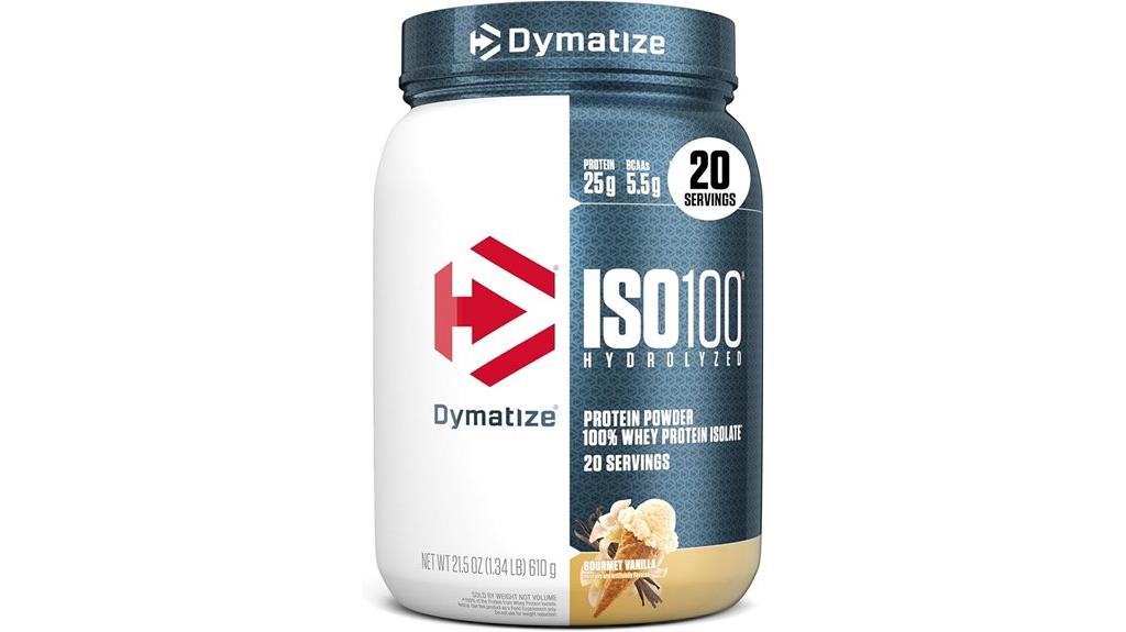 dymatize vanilla protein powder