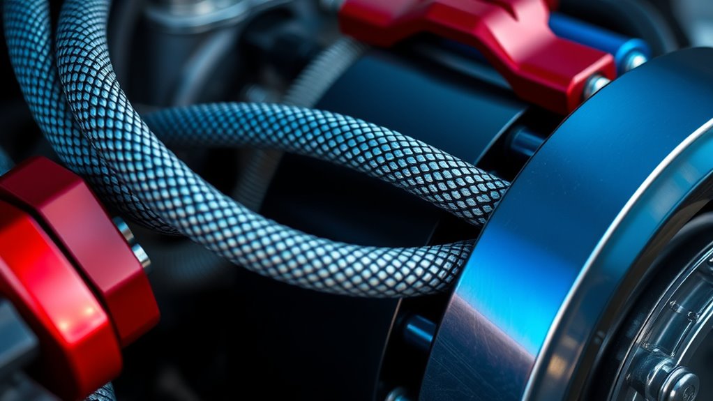 enhanced brake line performance