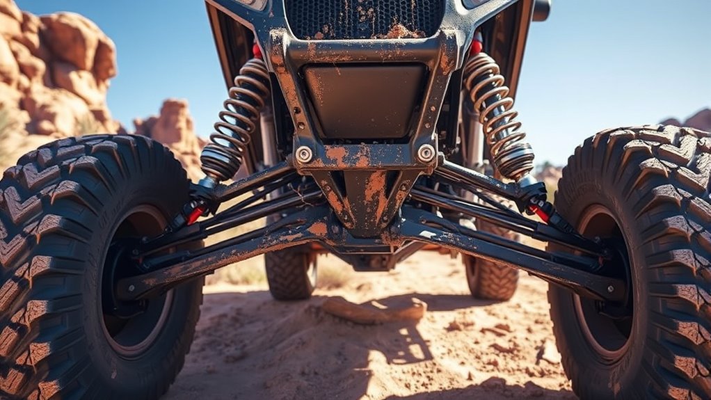 enhanced off road suspension flex