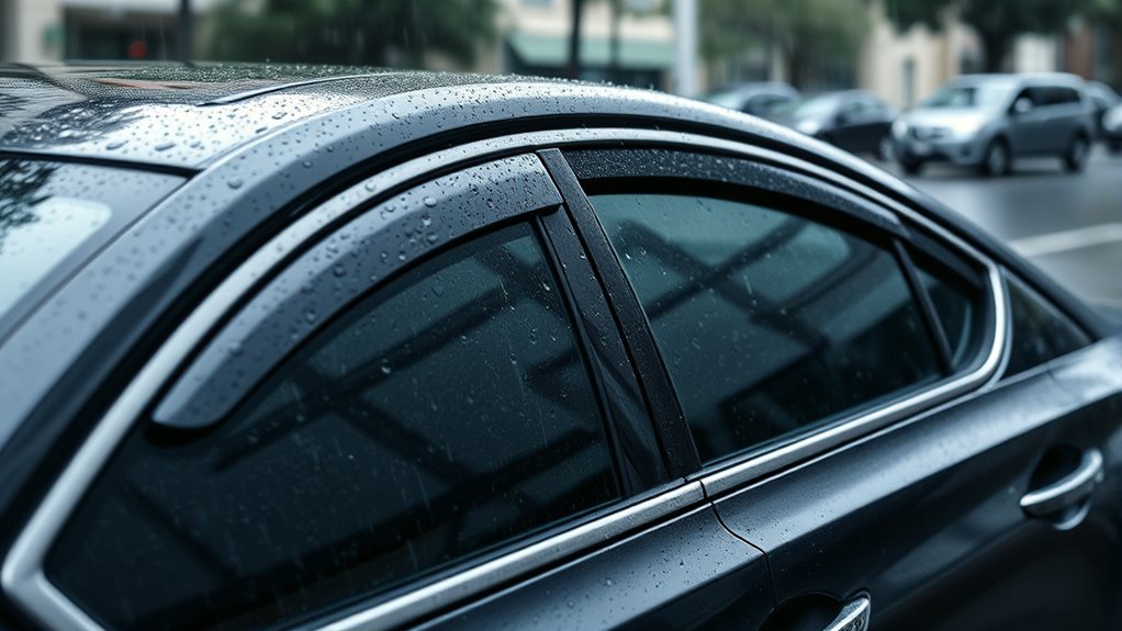 enhanced ventilation and rain protection