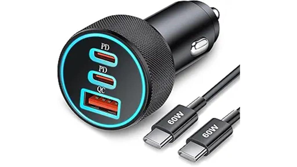 fast car charger with cable