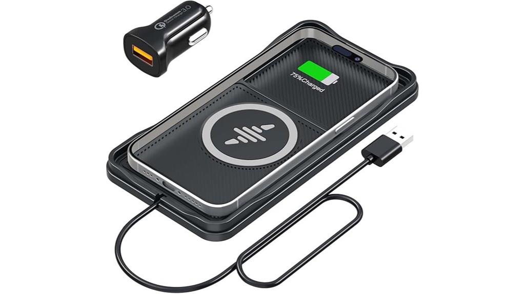 fast wireless charging pad