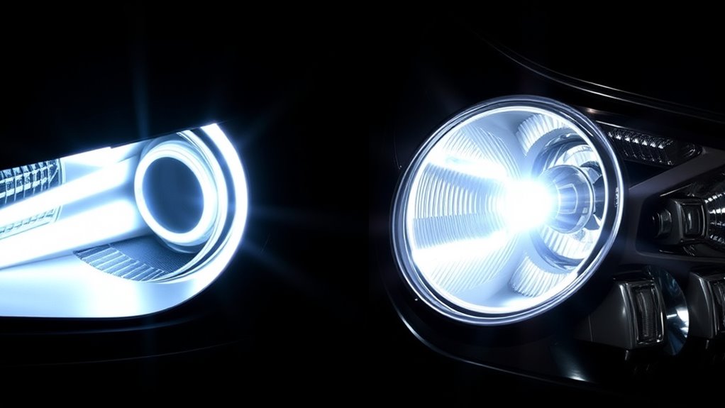 focused light beam control