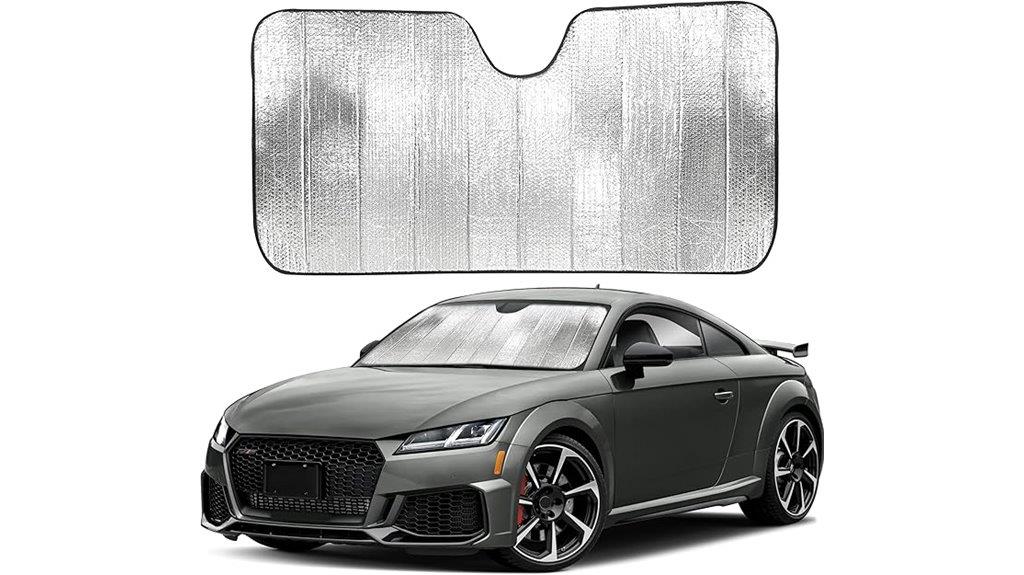 foldable uv car sunshade