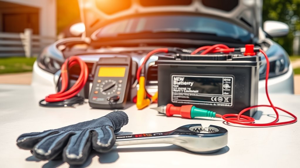 gather tools and safety precautions