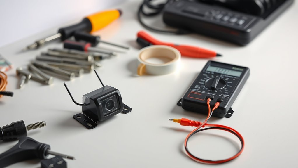 gather tools before installation