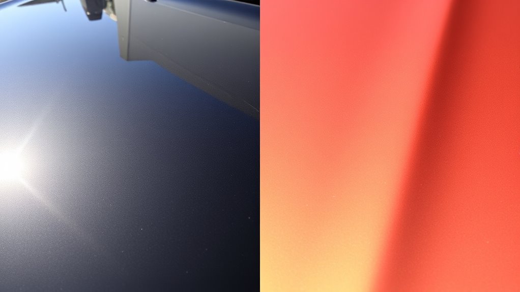 glossy durable vehicle finish