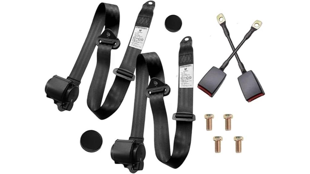 golf cart seat belt pads