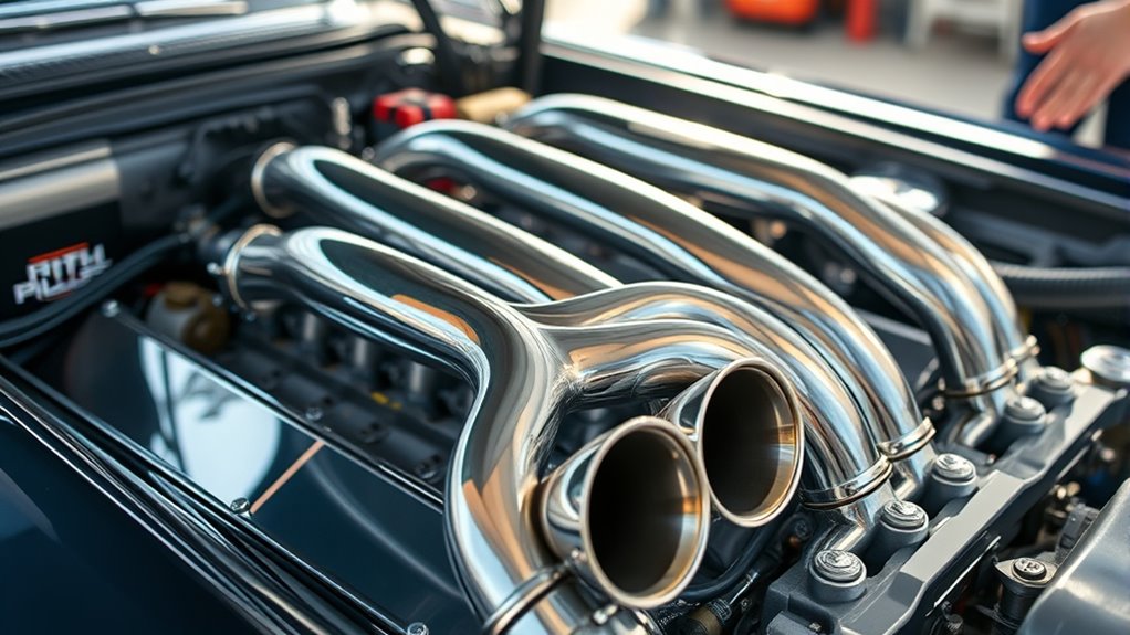 headers improve exhaust flow