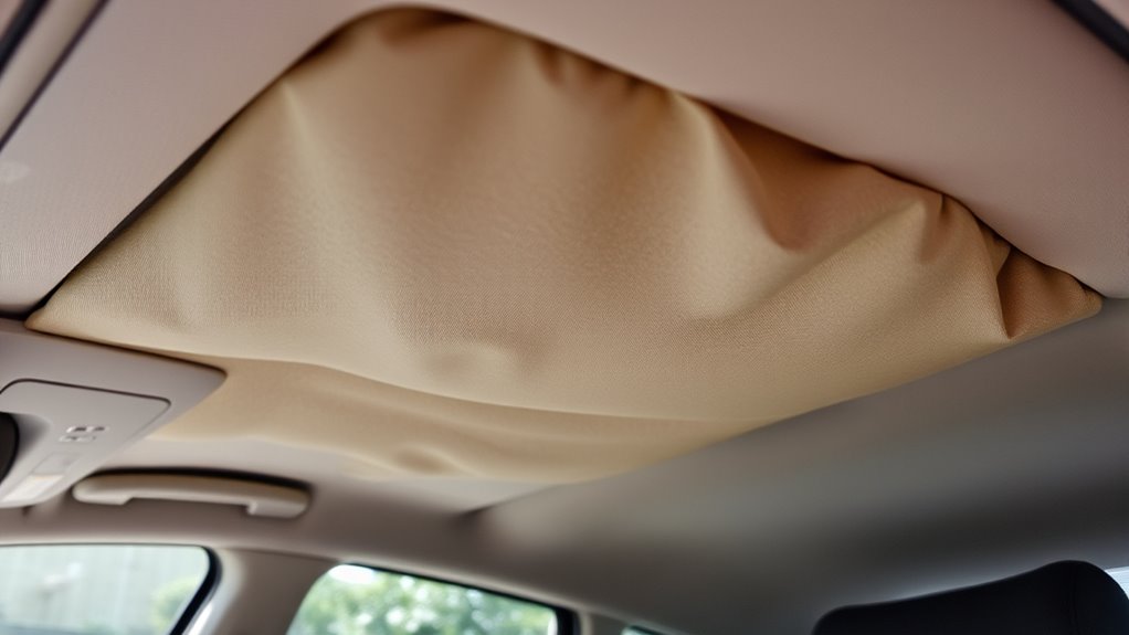 headliner deterioration and signs