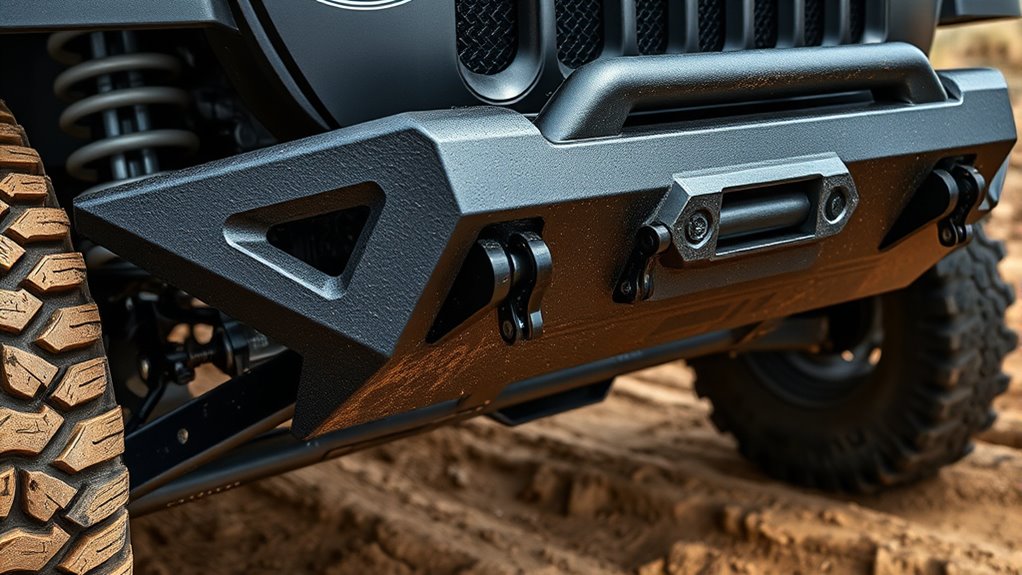 heavy duty off road bumper features