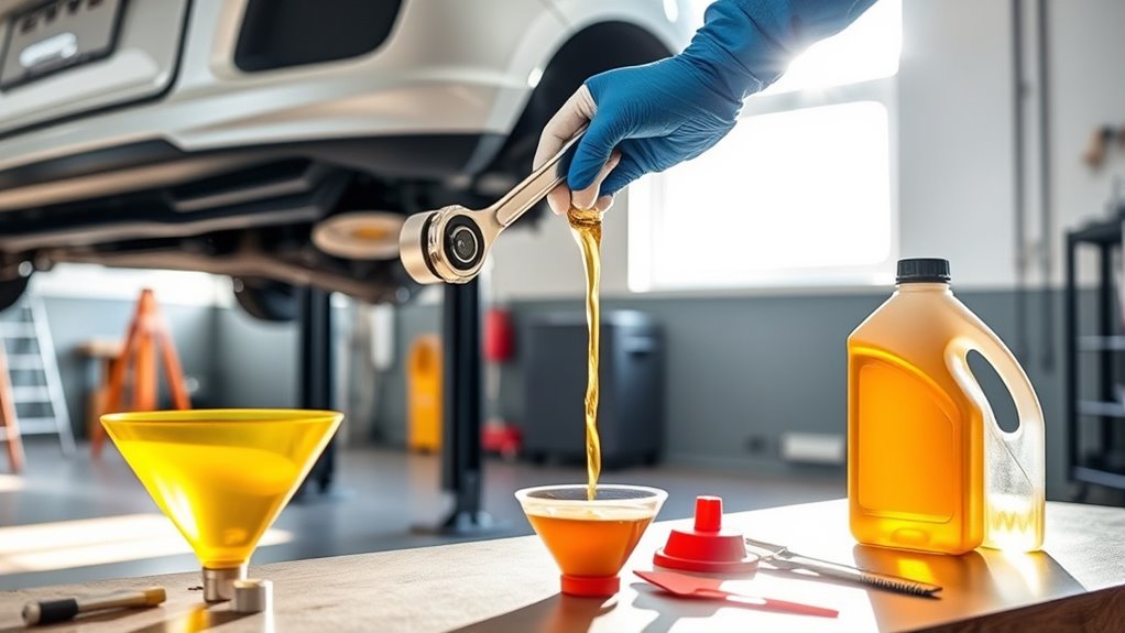 home oil change instructions