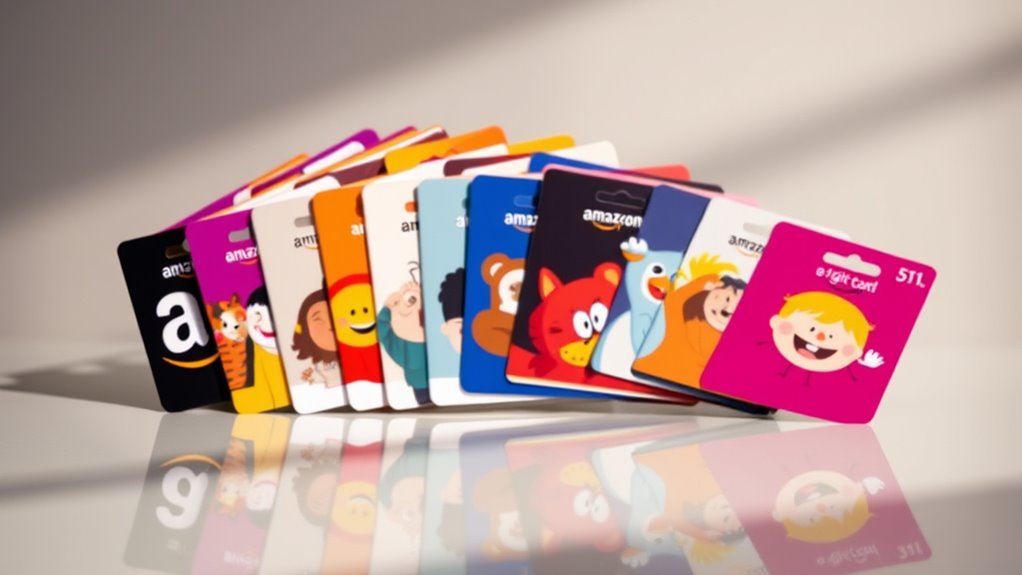 humorous amazon gift card designs