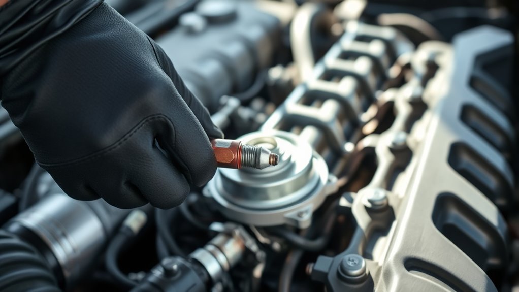 inspect spark plugs properly