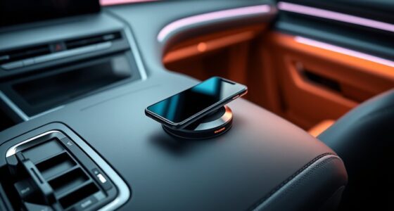 installing in car wireless charger