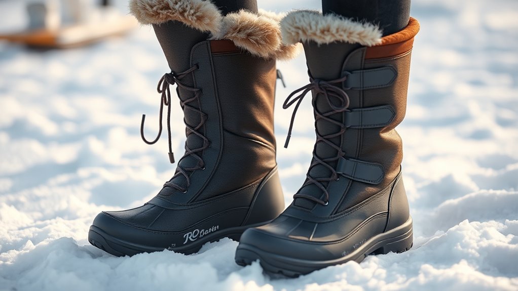 key factors for snow boots
