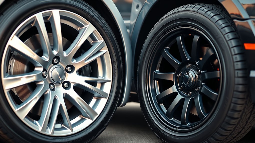 lightweight alloy wheels enhance performance