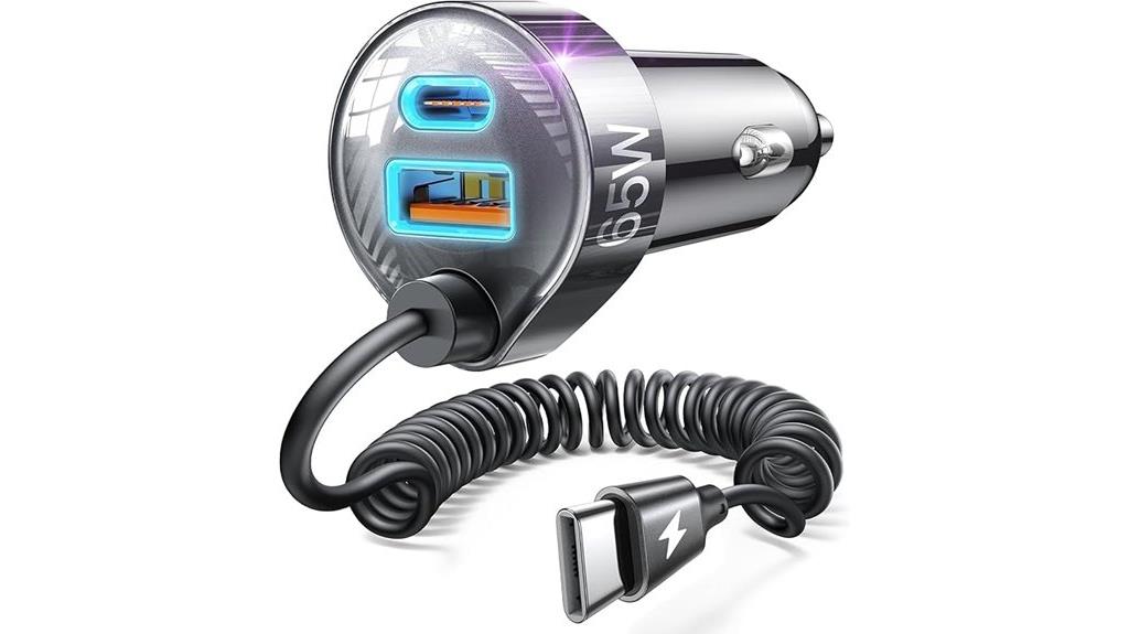 lisen 65w car charger