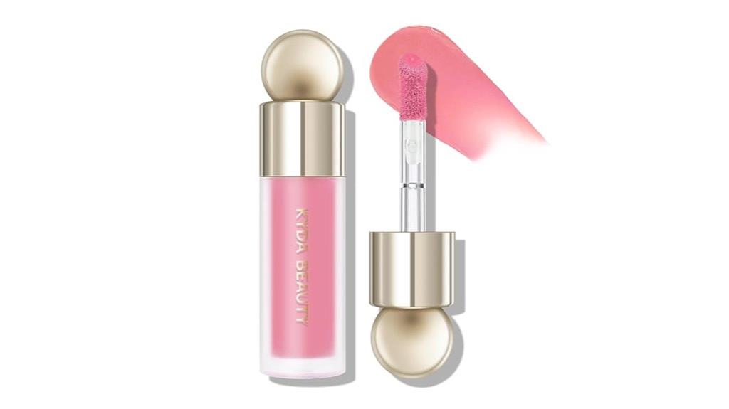 matte liquid blush cheeks