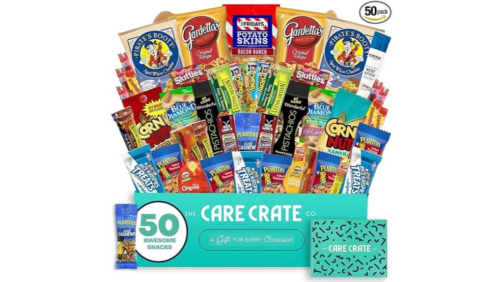 men s 50 pack snack variety