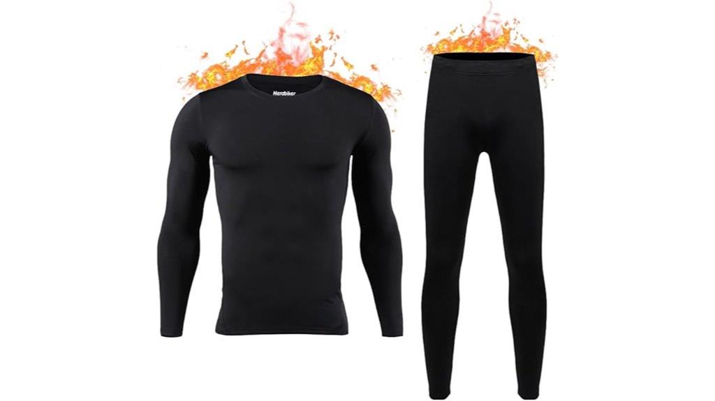 men s thermal fleece base layer