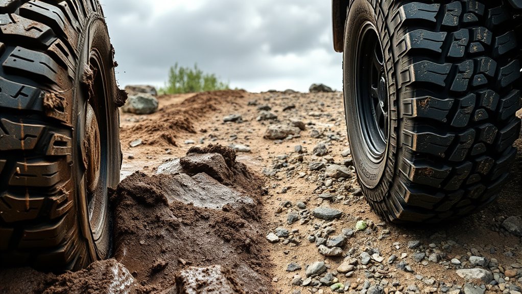 mud tires offer superior grip