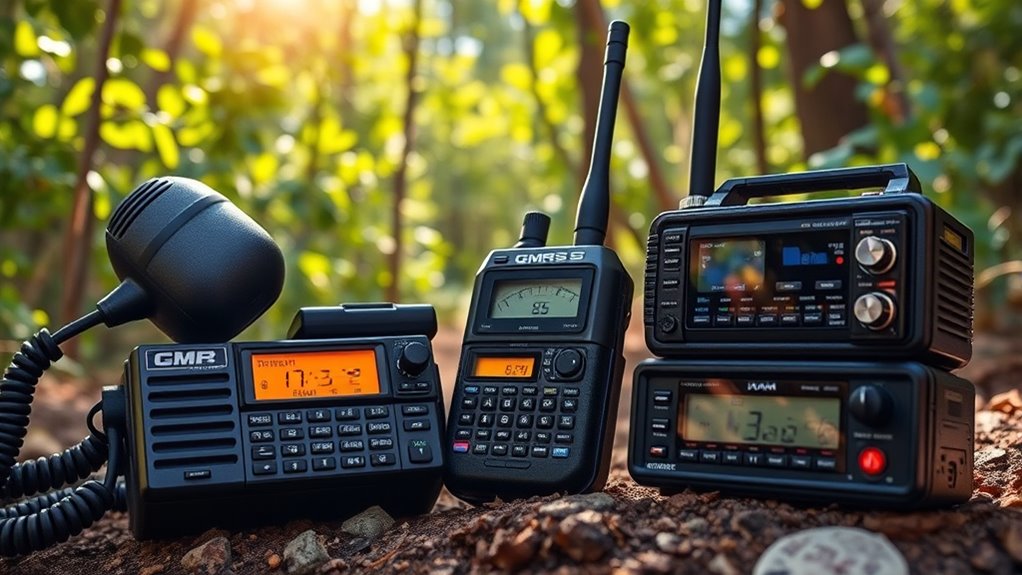 off road communication options comparison