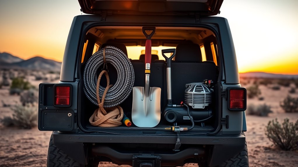 organized secure recovery gear