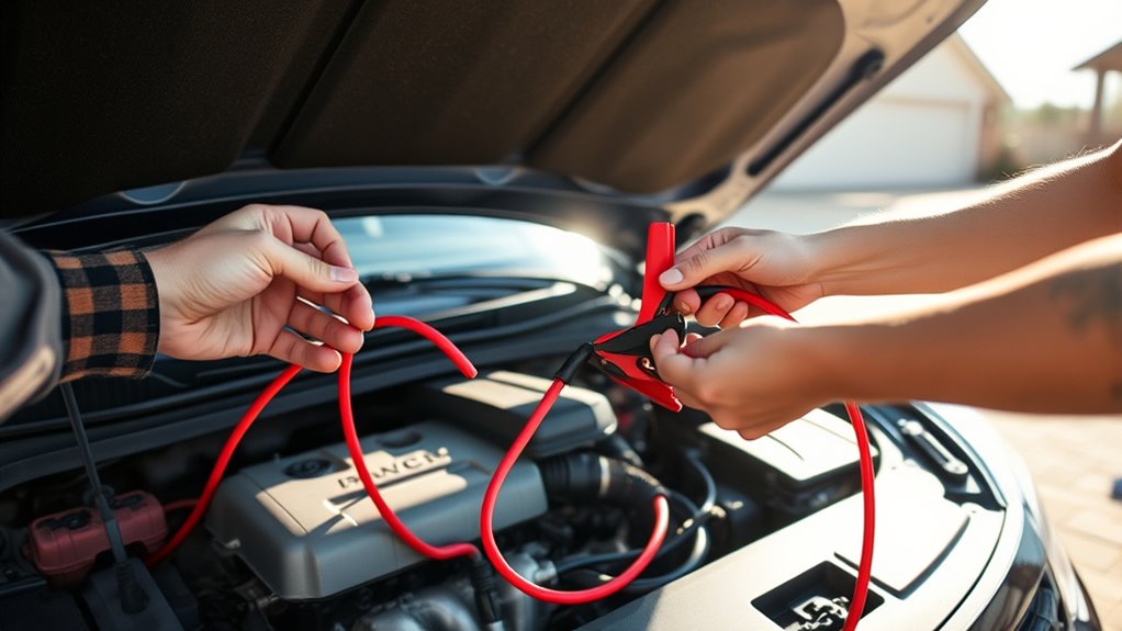 patience ensures safe jump start